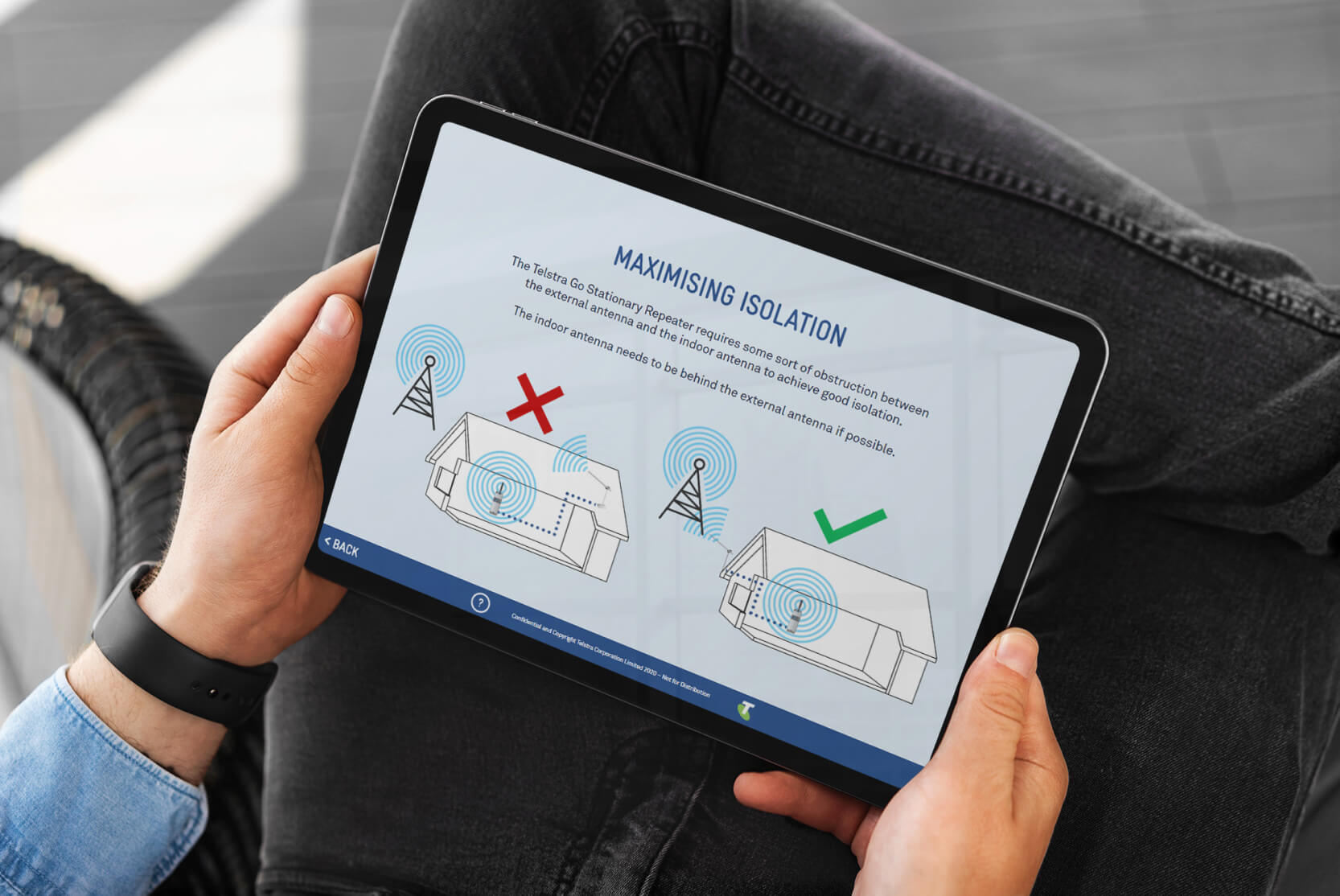 telstra-elearning-course-ipad-custom-training